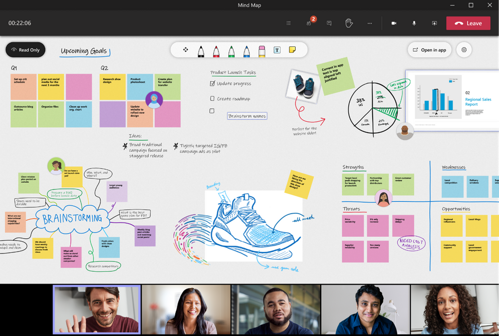 Use Whiteboard In Microsoft Teams